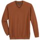 Ragman XXL Pullover V-Neck Feinstrick terra melange Ragman XXL Pullover V-Neck Feinstrick terra melange