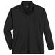 Ragman Softknit Langarm-Polo XXL schwarz