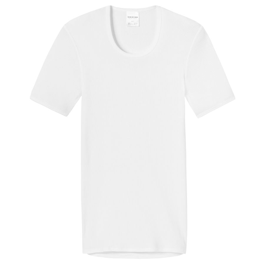 1/2-Arm Unterhemd Doppelripp weiß Schiesser XXL