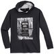 S.O.H.O Übergrößen Hoodie modisch schwarz BKLYN