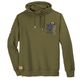 Redfield Übergrößen Sweatshirt Schlauchkragen oliv Redfield Übergrößen Sweatshirt Schlauchkragen oliv