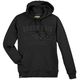 Redfield Hoodie Übergröße Grand Prix schwarz