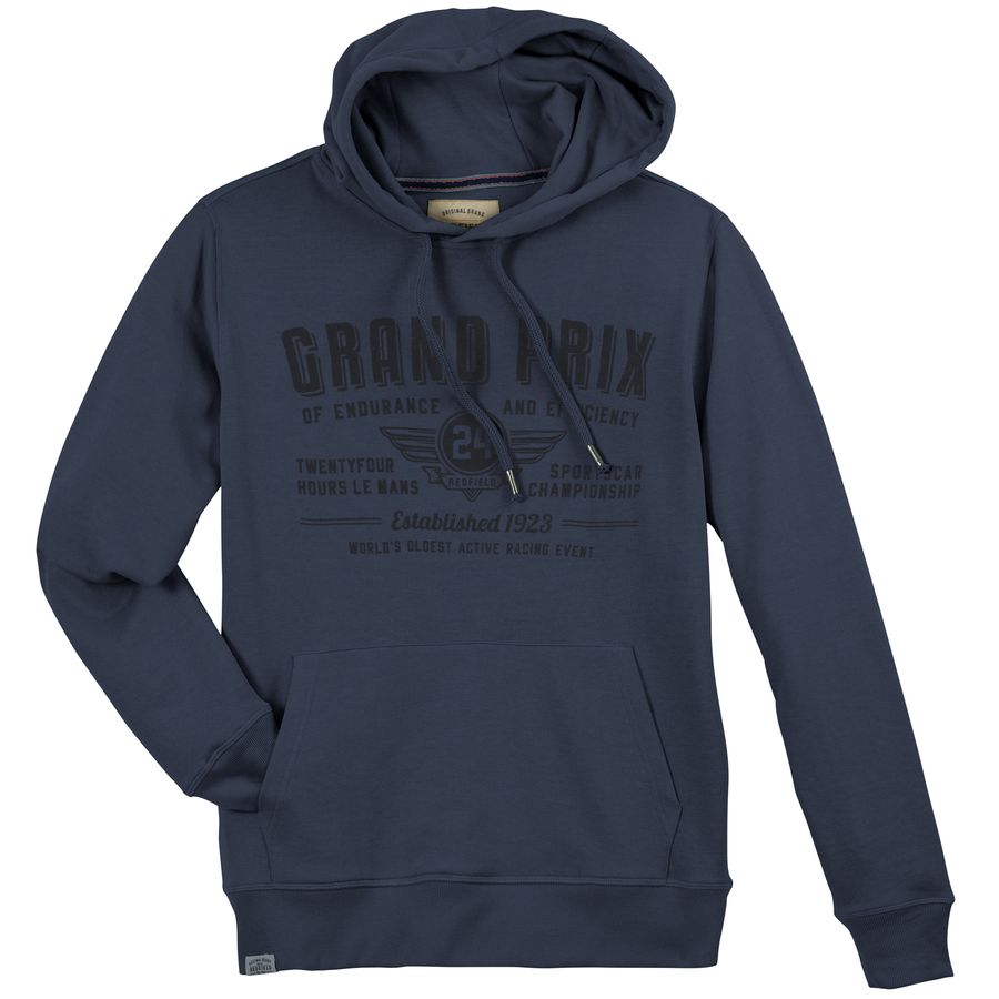 Redfield Sweatshirt Übergröße Grand Prix denimblau