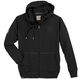 Redfield Sweatjacke Übergröße schwarz Brustprint Redfield Sweatjacke Übergröße schwarz Brustprint