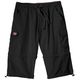 Abraxas Zipp-off-Bermuda schwarz Übergröße