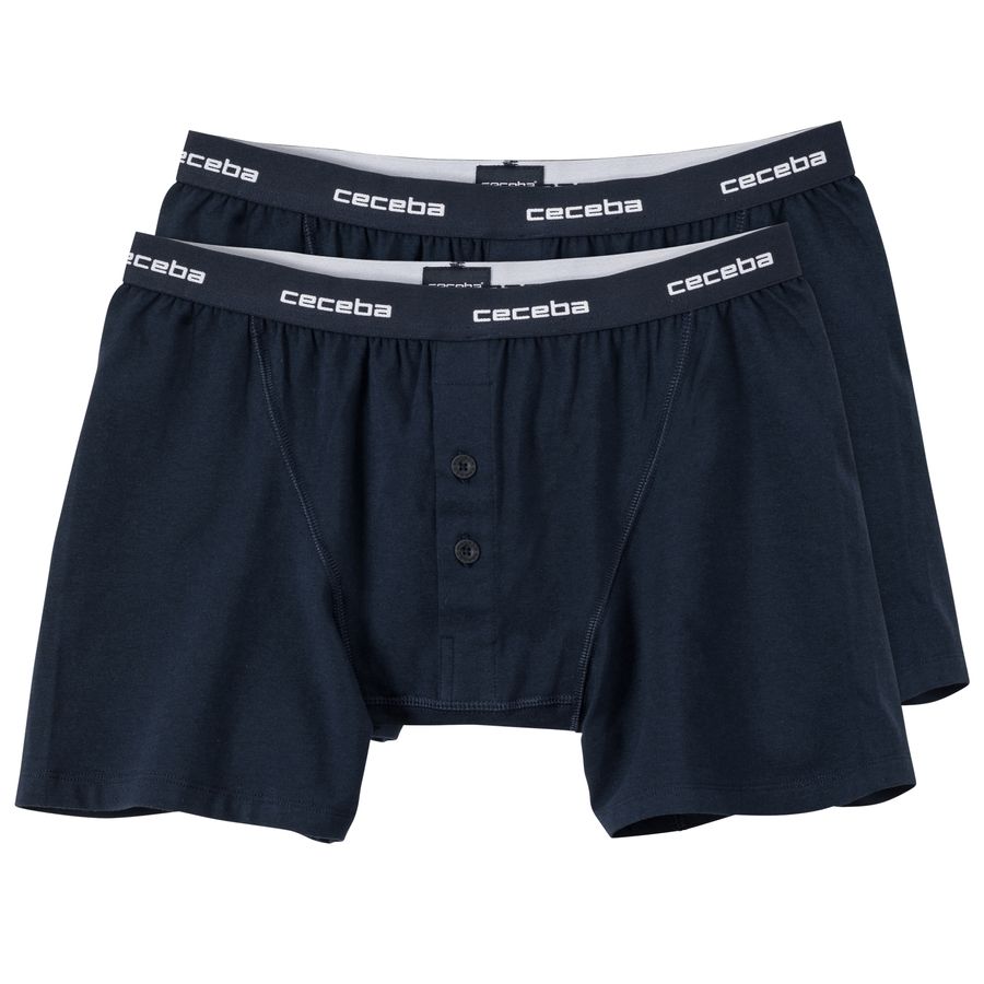 Ceceba 2er-Pack Übergrößen Stretch-Pants navy