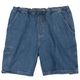 Abraxas XXL Jeans-Cargo Bermuda Gummibund blau Abraxas XXL Jeans-Cargo Bermuda Gummibund blau