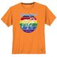 Ragman Print T-Shirt Übergröße orange Rainbow Beach Ragman Print T-Shirt Übergröße orange Rainbow Beach