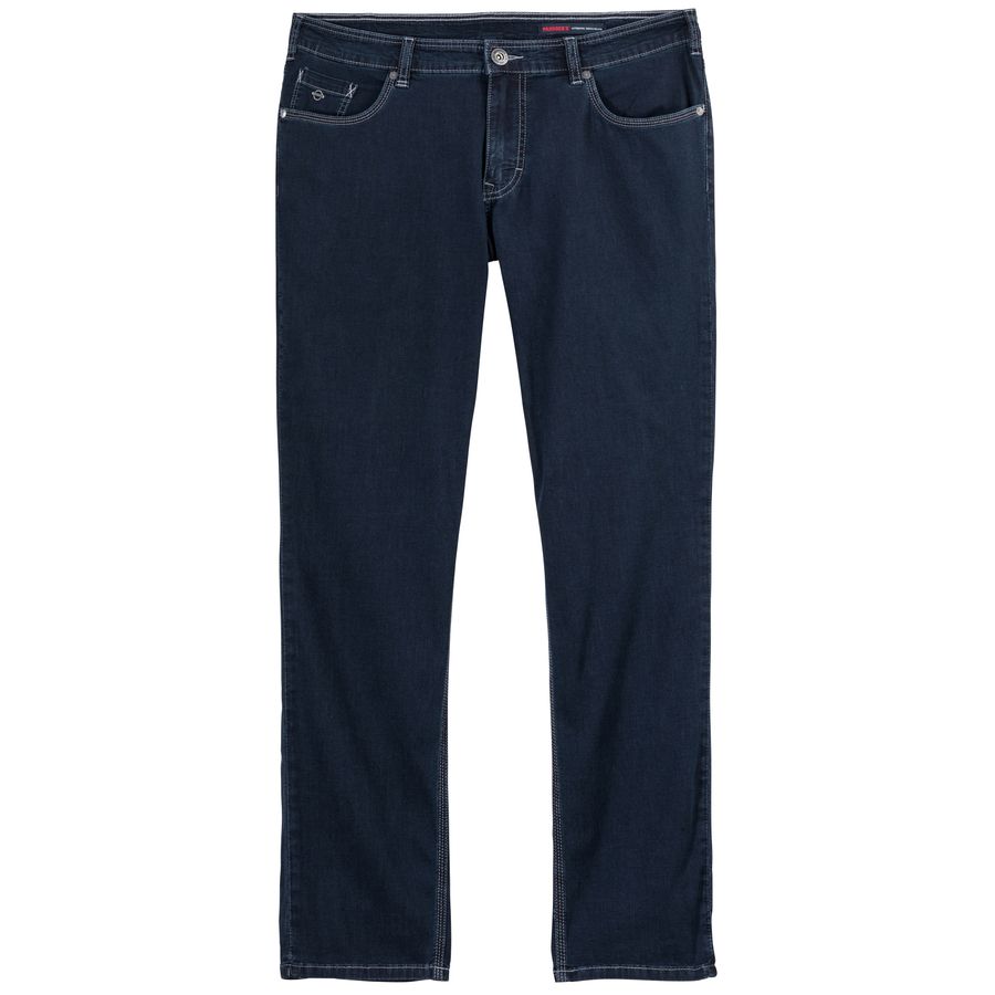 Paddock's leichte XXL Stretch-Jeans Pipe blue black
