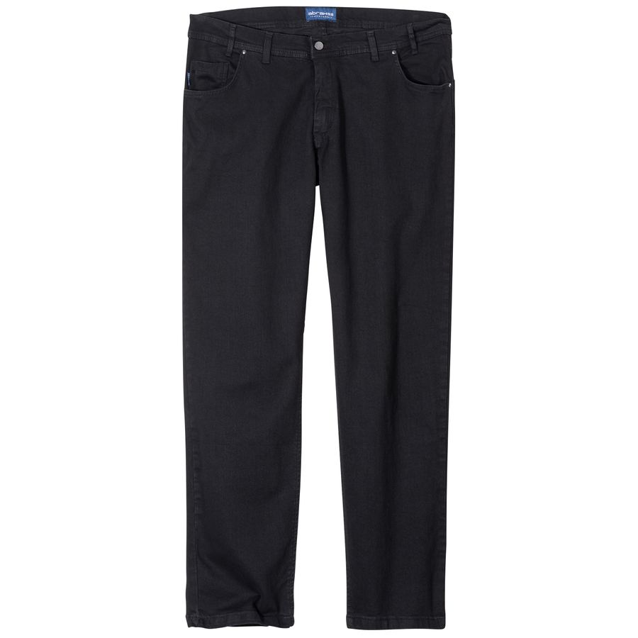 Abraxas Übergrößen Stretch-Jeans schwarz
