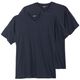 2er-Pack V-Neck Basic T-Shirt Übergröße navy Adamo 2er-Pack V-Neck Basic T-Shirt Übergröße navy Adamo