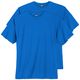 Adamo 2er-Pack Basic T-Shirt Übergröße royalblau