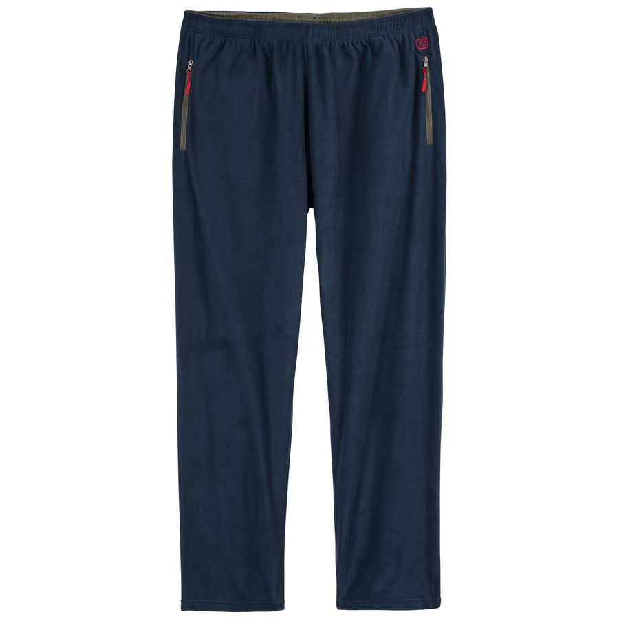Adamo Übergrößen Fleece-Hose blau