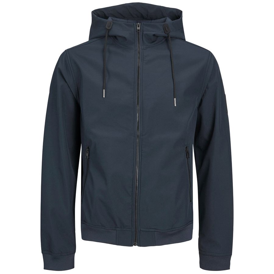Jack&Jones Übergrößen Softshelljacke JJEBASIC navy