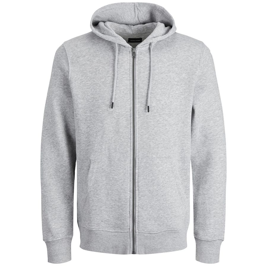 Jack&Jones Kapuzen-Sweatjacke XXL hellgrau melange