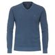 Redmond V-Neck Pullover XXL rauchblau Struktur