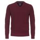 Redmond V-Neck Pullover XXL dunkelrot Struktur