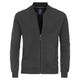 Redmond XXL Strickjacke Collegestil anthrazit