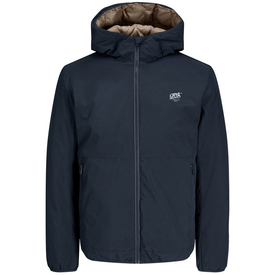 Jack&Jones XXL Kapuzen-Jacke JORWINS dunkelblau