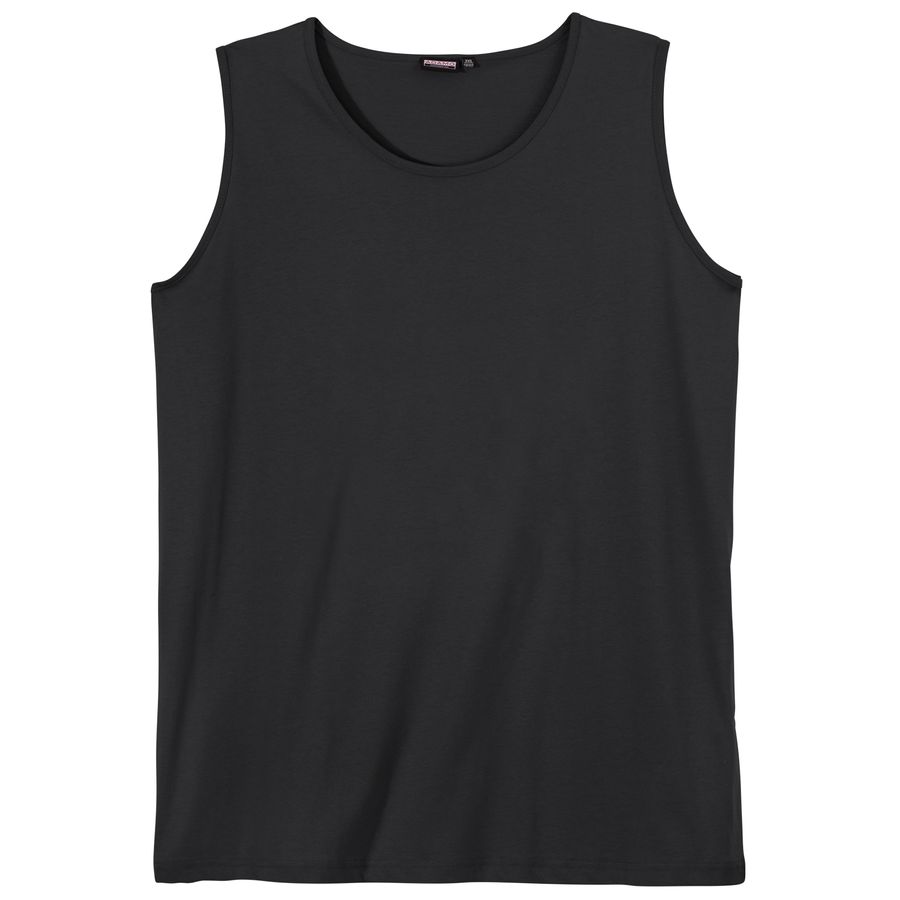Adamo Fashion Tanktop Basic schwarz große Größen
