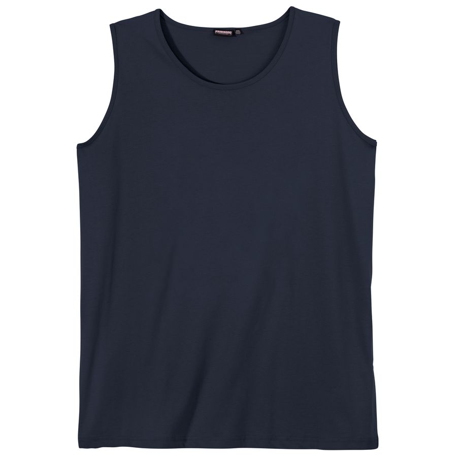 Adamo Fashion Tanktop Basic dunkelblau Übergröße