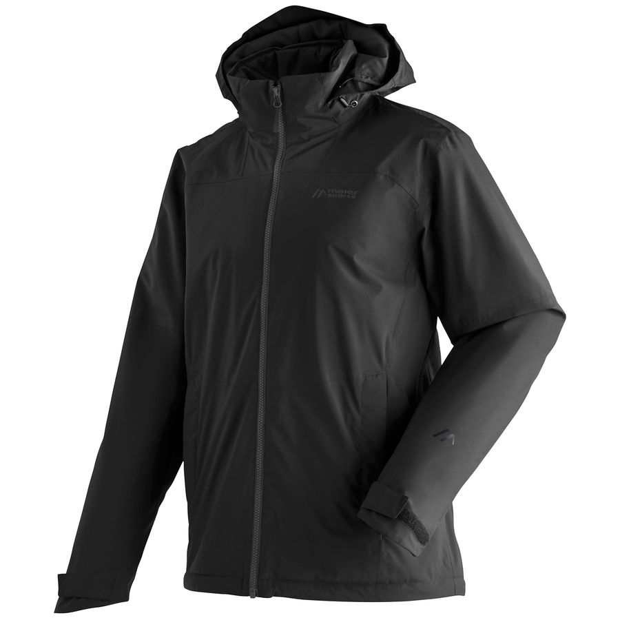 Maier Sports XXL Funktionsjacke schwarz Metor ThermRec M