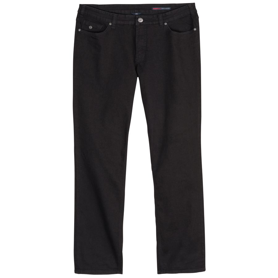 Paddock's Große Größen Stretch-Jeans Pipe schwarz