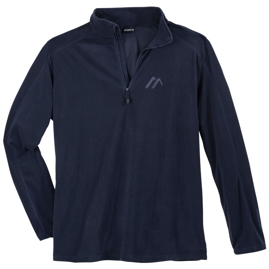 Maier Sports Fleece-Rolli Übergröße navy