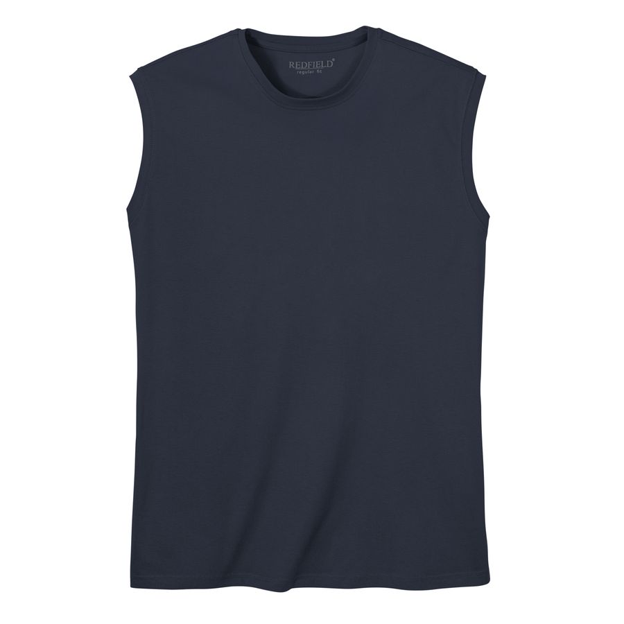 Redfield XXL Muskelshirt dunkelblau Übergröße Ray