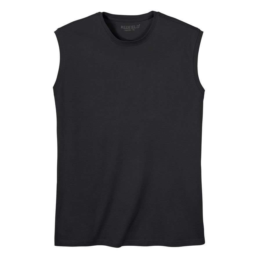 Redfield XXL Muskelshirt schwarz Übergröße Ray