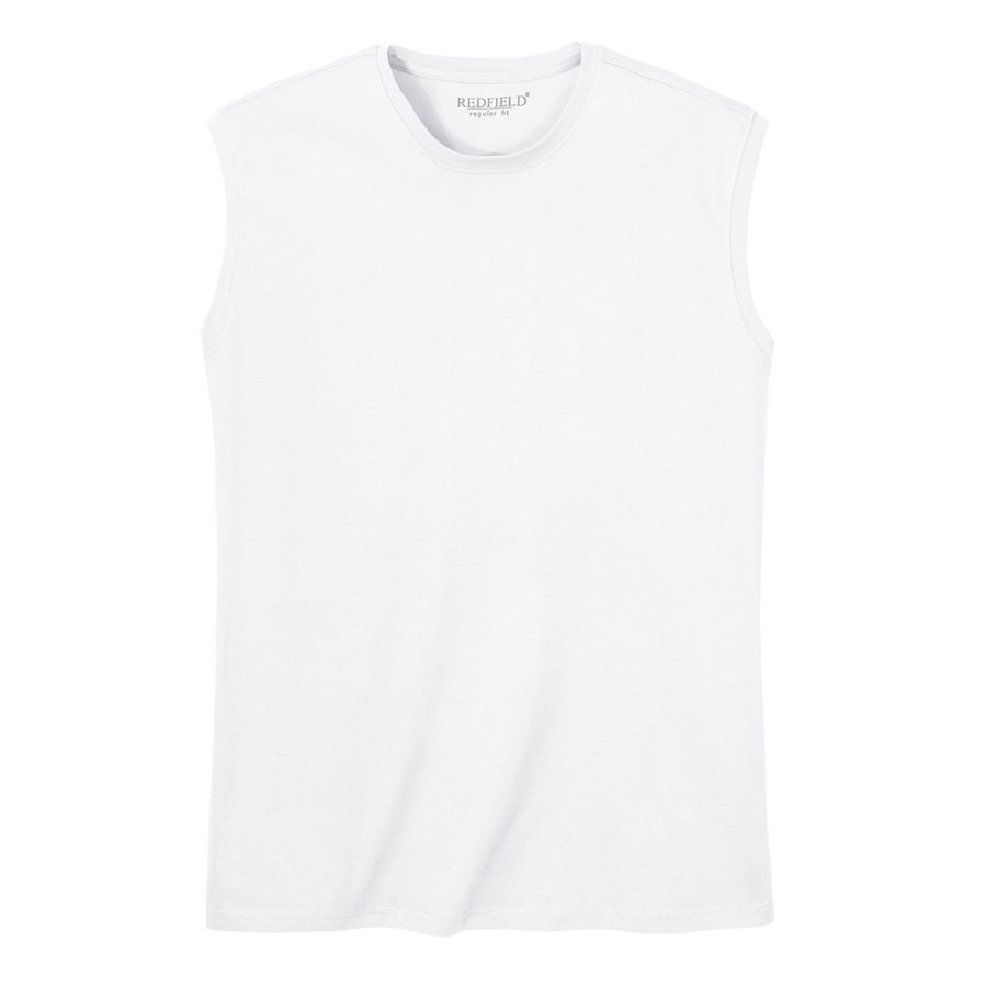 Redfield Übergrößen Muskelshirt weiß Ray