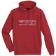 Redfield XXL Sweatshirt rot Frontprint Portland Redfield XXL Sweatshirt rot Frontprint Portland