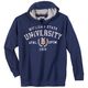 Redfield Übergrößen Hoodie UNIVERSITY denimblau Redfield Übergrößen Hoodie UNIVERSITY denimblau