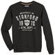 Redfield Übergrößen Sweatshirt STANFORD schwarz