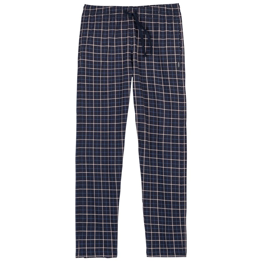 Ceceba lange Pyjamahose XXL Karo navy-hellbeige