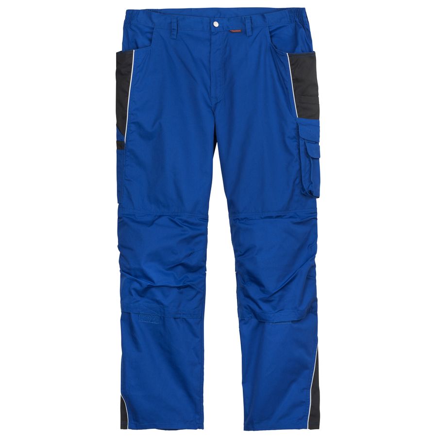 Qualitex XXL Arbeits-Bundhose "Pro" blau/schwarz