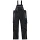 Qualitex XXL Arbeits-Latzhose "Pro" schwarz/grau