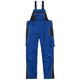 XXL Qualitex Arbeits-Latzhose "Pro" blau/schwarz