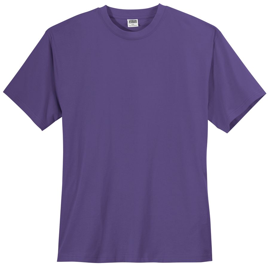 Urban Classics Übergrößen T-Shirt lila