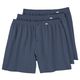 Adamo 3er-Pack Boxershorts denimblau Übergröße