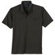 Ragman Softknit Poloshirt Übergröße schiefer geflammt