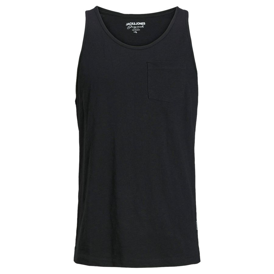 Jack&Jones Tanktop XXL JORTAMPA schwarz Brusttasche