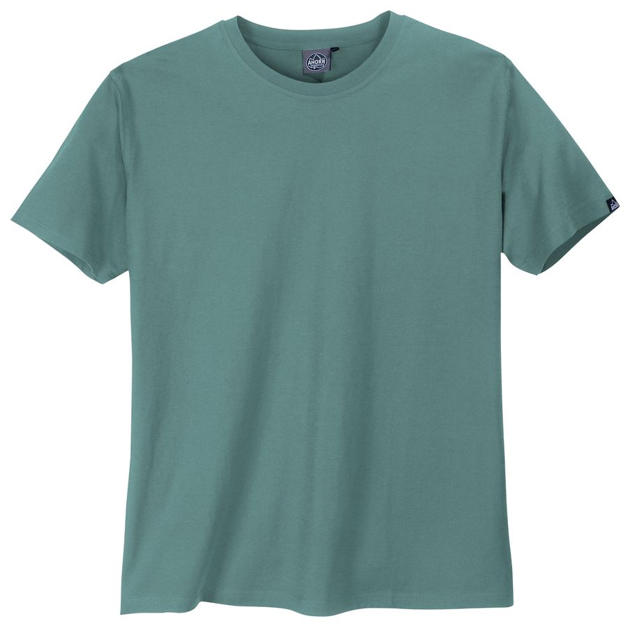 Ahorn Sportswear XXL Basic T-Shirt dunkelmint