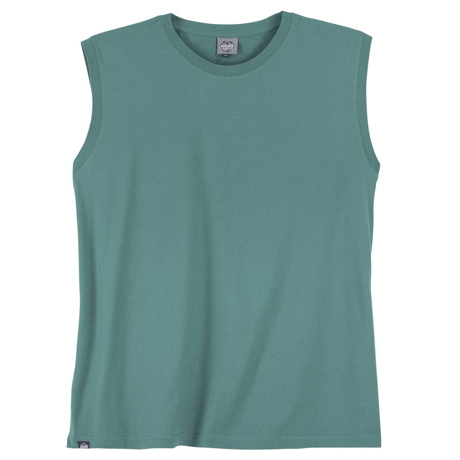 Ahorn Sportswear Übergrößen Tanktop dunkelmint