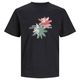 Jack&Jones T-Shirt XXL JORTAMPA AOP Print schwarz Jack&Jones T-Shirt XXL JORTAMPA AOP Print schwarz