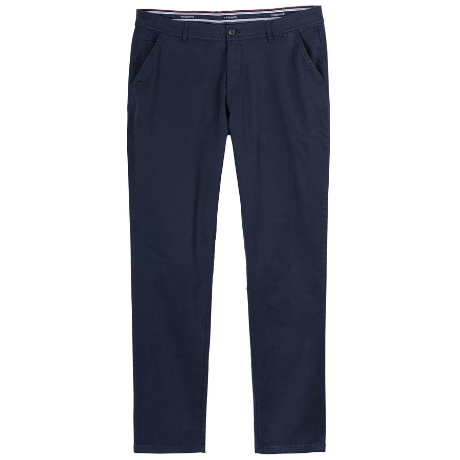 Redpoint Stretch-Chinohose Übergröße marine