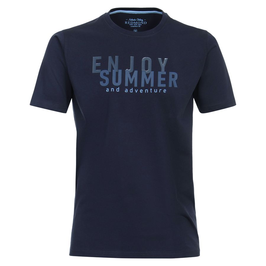 Redmond T-Shirt XXL navy Frontprint Summer