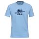 Redmond T-Shirt XXL hellblau sommerlicher Print