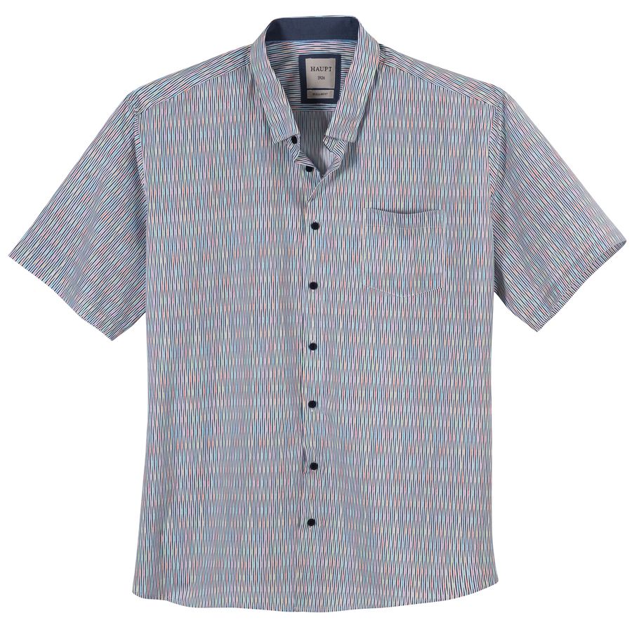 Haupt Kurzarmhemd XXL Streifen-Look multicolor