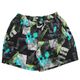 Abraxas XXL Badeshorts schwarz-lime Alloverprint